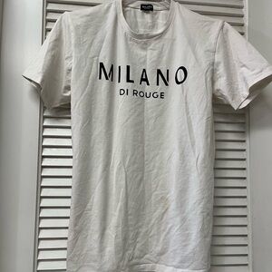 Milano Di Rouge White Men's T-Shirt